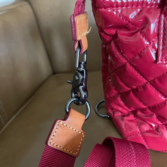 MZ Wallace Rouge Lacquer micro Sutton tote. Red is in for spring! ❤️ - Picture 2 of 6